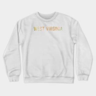 West Virginia Pastel tie Dye Crewneck Sweatshirt